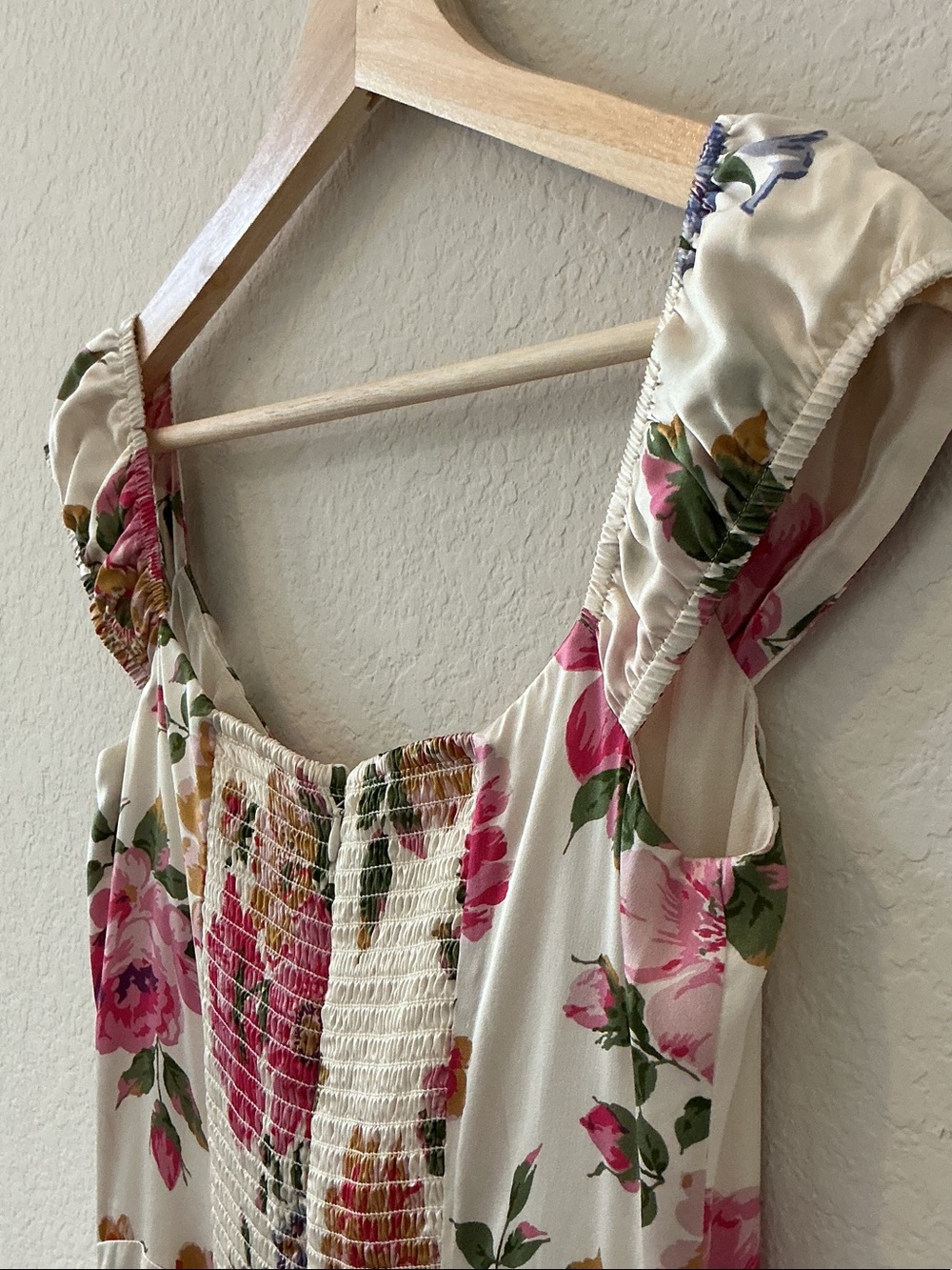 NWOT Reformation Genesis Giverny Floral Silk Size 8 Midi Dress. - Picture 12 of 16